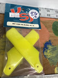KSJ 280Y Comp Tail Blades Yellow:30 Rc Helicopters OriginalNewInPackage????Shipp