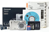Panasonic LUMIX DMC-TZ7 Silver Compact Digital Camera with 4GB SD Card