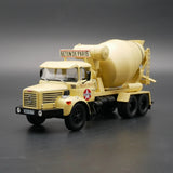 Ixo 1:43 Truck Concrete Mixer Berliet PMH Diecast Car Model Metal Toy Vehicle