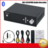 RH-202XPRO Audio Decoder Bluetooth 2xES9038Q2M DAC Support USB-PC Input New