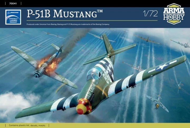 1/72 Arma Hobby #70041 P-51B Mustang Special Edition
