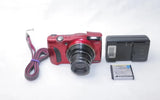 FUJIFILM FinePix F770EXR Red 16.0 MP Compact Digital Camera Used From Japan