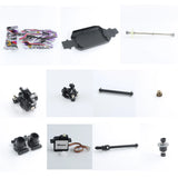 KingVal Chassis /Wheel Seat /Drive Shaft /Servo for WLtoys 144016 144018 RC Car