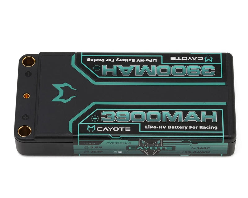 Cayote 2S 145C LCG Shorty LiHV Battery (7.6V/3900mAh) [CYE392S145] Battery