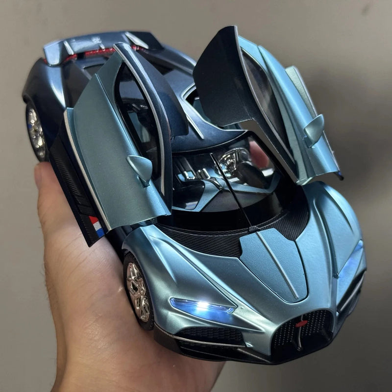 1:24 Bugatti Tourbillon Supercar Alloy Diecast Model Car Toy Birthday Kid Gift