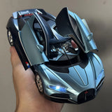 1:24 Bugatti Tourbillon Supercar Alloy Diecast Model Car Toy Birthday Kid Gift
