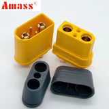 2Pairs Amass XT90I(2+2) Male Female Connector Plug for RC Lipo Battery Drone