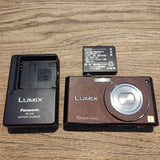 Panasonic LUMIX DMC-FX37 Brown Compact Digital Camera [No English Menu] Japan