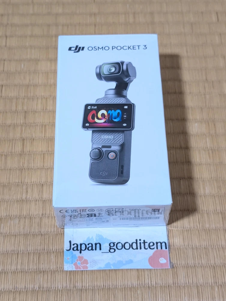 DJI Osmo Pocket 3 Handheld 4K Camera Gimbal Stabilizer Vlog Action Camera