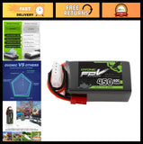High-Performance 11.1V 80C 450mAh 3S Lipo Battery with JST Connector for RC Toys Battery