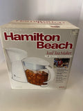 New in Sealed Box Hamilton Beach Iced Tea Maker Model 40911! Battery