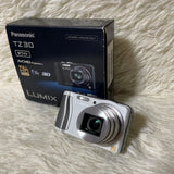 Panasonic DMC-TZ30 Compact Camera White Used With Accessories From Japan