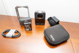 DJI Osmo 360 Action Camera - Cage + Lens Protectors + Screen Protector - Mint