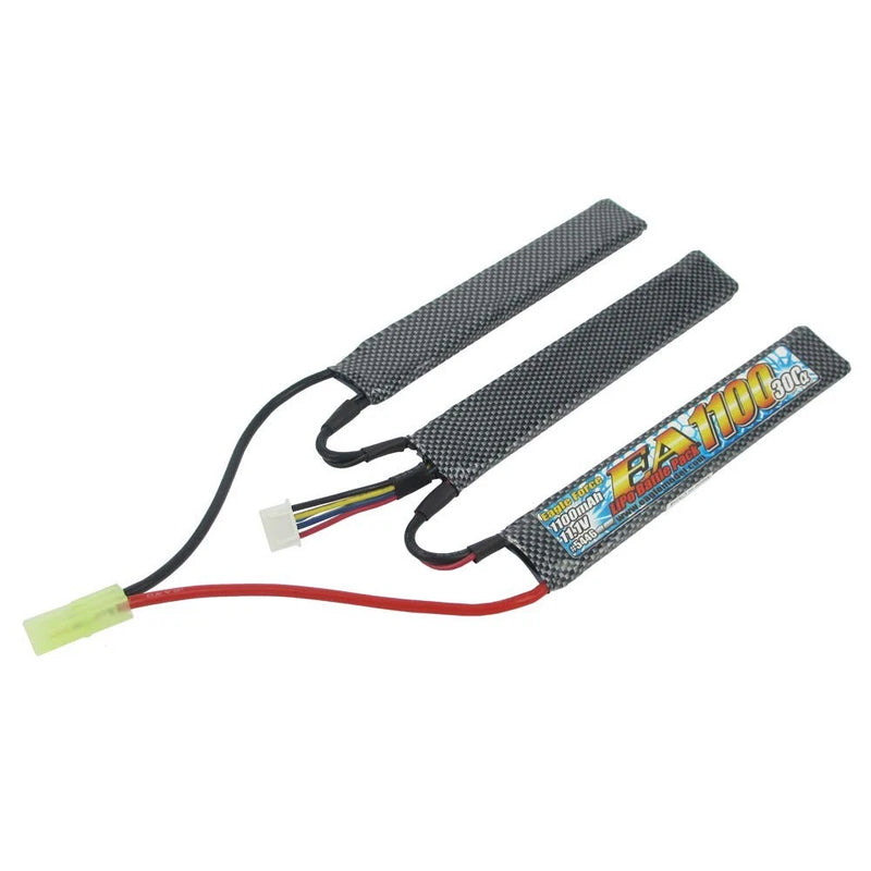 Integy EA1100 11.1V 30C+¦Á Li-Po Battle Pack 1X3 Split Type 5446U