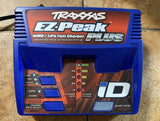 Traxxas EZ-Peak Plus fast battery charger, blue NiMH/LiPo unit with iD screen