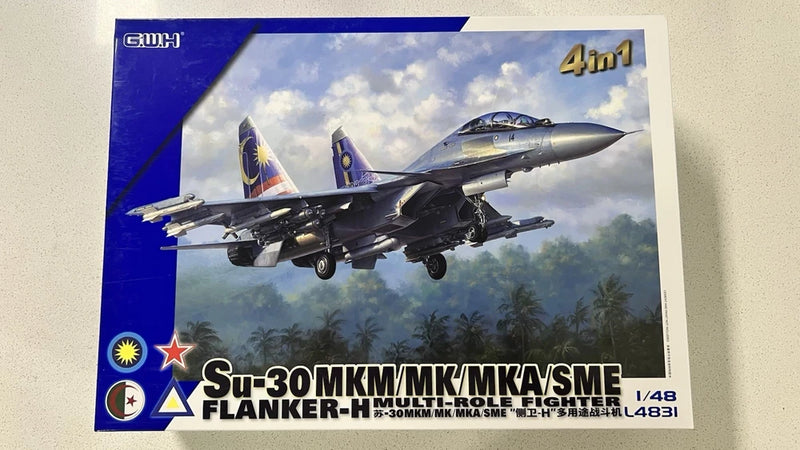 Great Wall Hobby 1/48 Sukhoi Su-30 MKM/MK/MKA/SME Flanker-H Model Kit NIB L4831