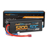 Power Hobby 4S520050CLCGDNS 4S 14.8v 5200mAh 50C LiPo Battery LCG w/ Deans