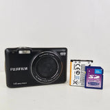 Fujifilm Digital Camera FinePix JX510 14.0MP Black Tested With Battery & Card