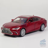 1:35 Lexus ES300h Model Car Alloy Diecast Toy Vehicle Collection Kids Gift Red Battery