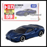 TOMICA 59 Ferrari F8 TRIBUTO 1/62 TOMY DIECAST CAR 2020 FEB NEW MODEL BLUE (A)