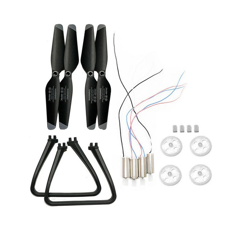 4DRC V14 RC Drone Spare Parts 4D-V14 Propeller Blades Landing Skid Motor Engines