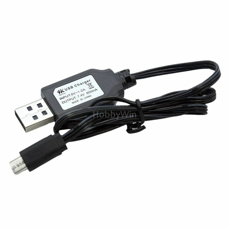 HR H6 part 7.4V USB charger cable for SHRC RC Quadcopter Racing GPS FPV Drone