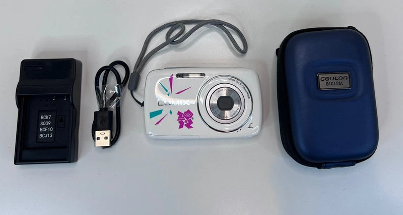 Panasonic Lumix DMC-S3 Digital Camera 14.1MP 2012 Olympics Edition with Charger