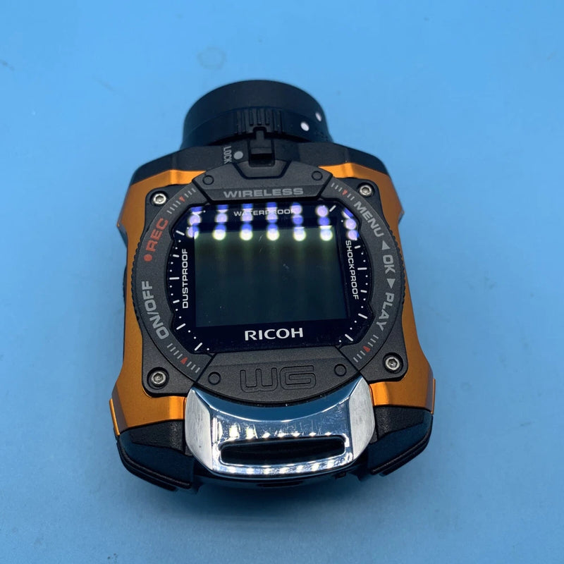 RICOH Waterproof Action Camera WG-M1 Orange #31702-1 Ne
