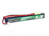 TURNIGY NANO-TECH 1300mAh 2S 7.4V 25C-50C LIPO BATTERY AIRSOFT MINI TAMIYA MOLEX Battery