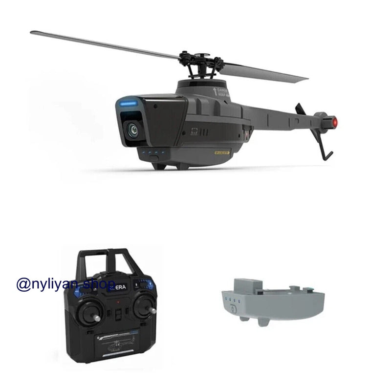 Tactical Black Hornet C128 Drone RC Helicopter 1080P HD Aerial Photography UAV