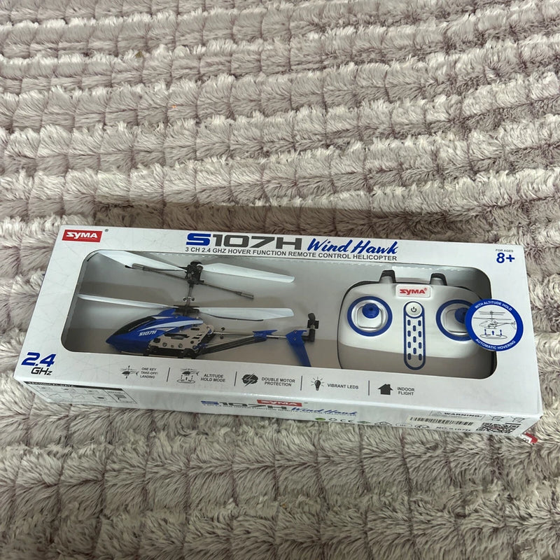 Syma S107G 3-Channel RC Helicopter - Blue