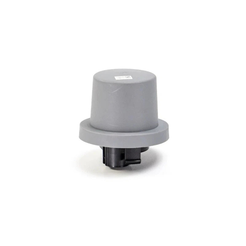 DJI Agras RTK antenna unit with gray cylindrical cap and black connector base