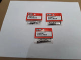 Dura-Collars 1/8" Plated Brass 3 Pkg Du Bro Radio Control Plane RC Airplane