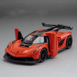 1:32 Koenigsegg Jesko Diecast Model Super Sport Car w/ Sound Light Toy Gift