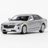 1:64 Silver CT6 Sedan - Luxury Sports Diecast Collectible Model Car