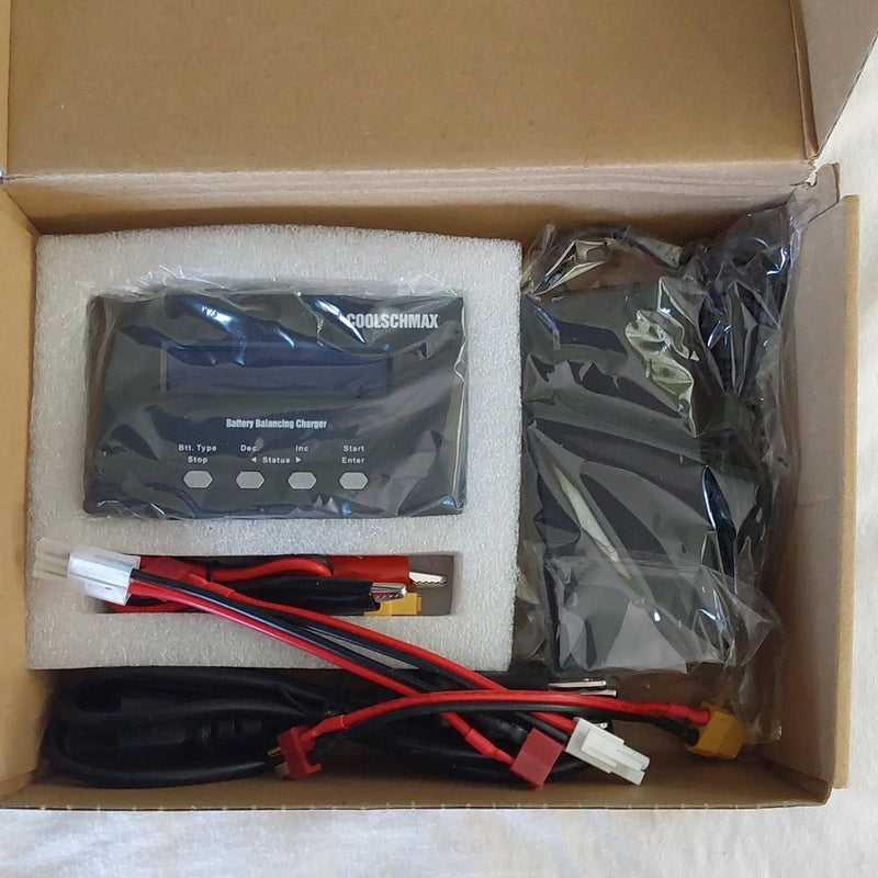 COOLSCHMAX RC880 Smart Digital Balance Charger LiPo LiHV LiIon LiFe NiMH Battery
