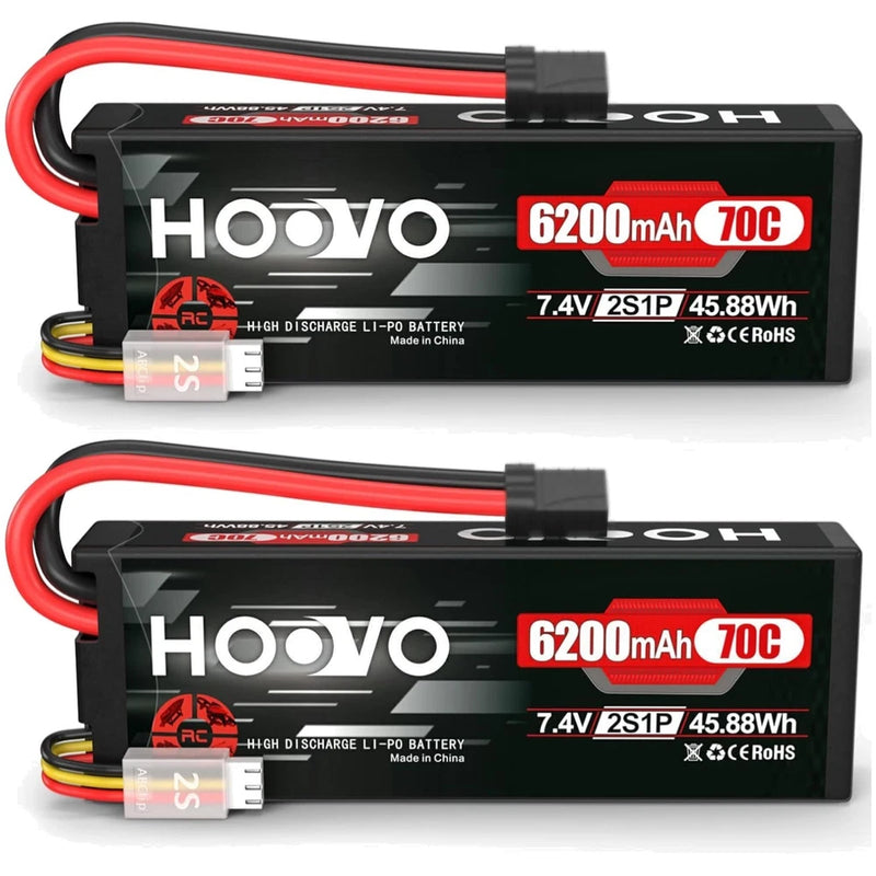 High Capacity 2S Lipo Battery Pack for RC Vehicles Battery