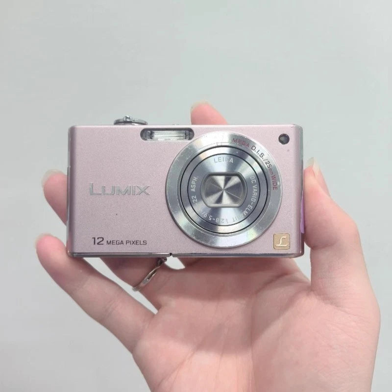 Panasonic LUMIX DMC-FX37 Pink 10.1 MP Digital Camera with Accessories