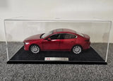 1/18 Mazda 3 AXELA Diecast Car Model Red Ornament Gifts Toys Display Hobby