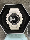 Casio G Shock Model 5146 5425 Analog Digital Watch White / Black - New Battery Battery