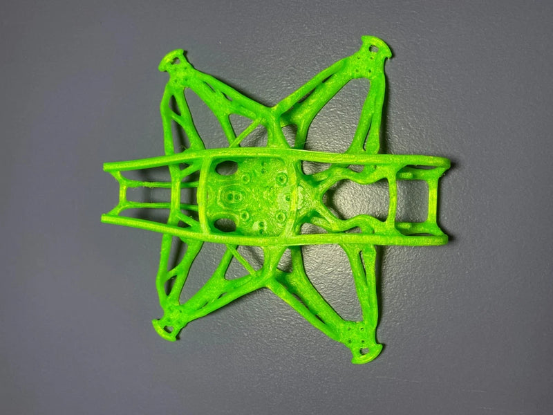 FPV Drone Frame 3.5inc - 3D Printed for Crash Resilience and Durability