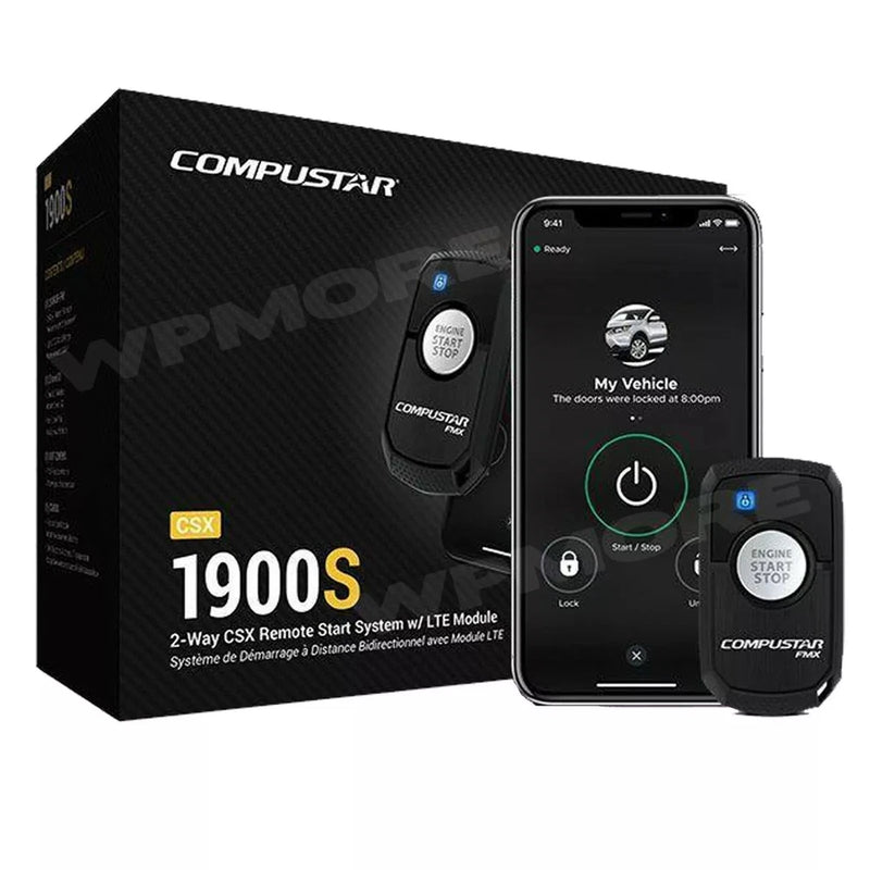 Compustar CSX1900-S 2-Way R3 Remote Start System with Drone LTE