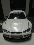 Custom Painted HPI 1/10 RC NEW 200mm  Nissan Silvia body Shell Only. Drift/Bash