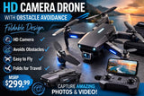 Foldable quadcopter drone with HD camera and remote controller