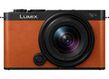 Panasonic LUMIX S9 N Kit 18-40mm Jet Black x Camel Orange Leather