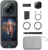 X5 Essentials Bundle - Waterproof 8K 360?? Action Camera, Leading Low Light, Invi