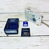 Panasonic LUMIX DMC-FX7 5MP CCD Compact Digital Camera Silver from Japan