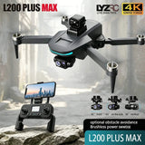Gray GPS drone with 3-axis gimbal camera and handheld remote controller