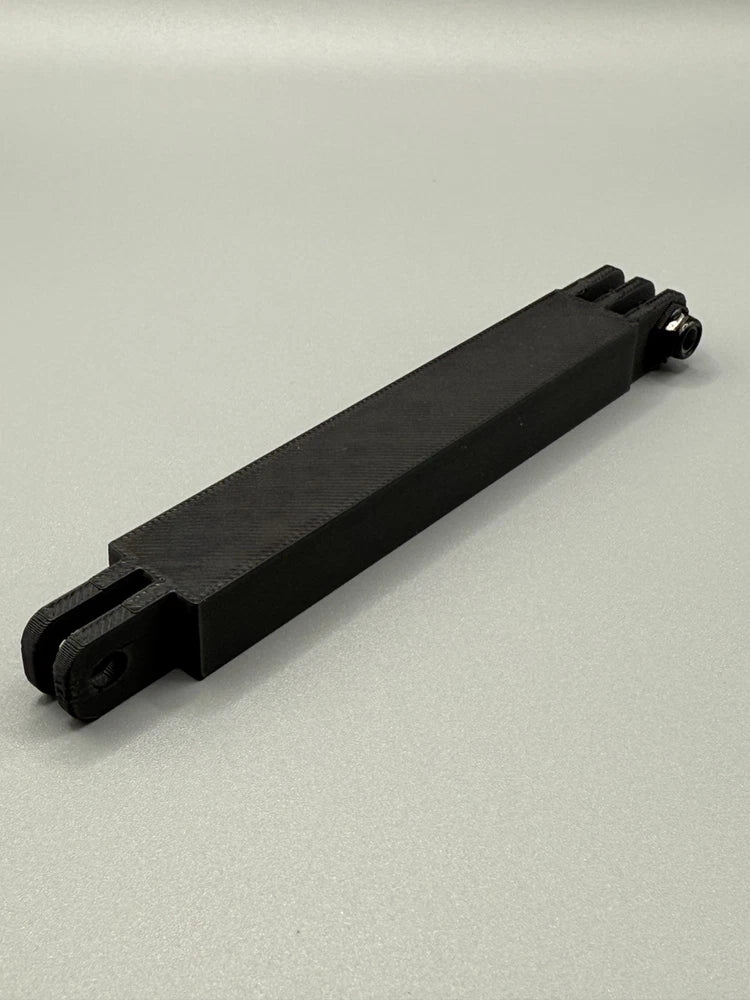 Universal PETG FPV action camera mount, dark bar with side clamp