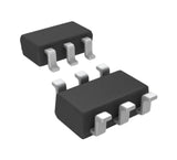 Pack of four 8-bit ADC ICs, 1-channel SAR, black 8-pin SOIC with leads
